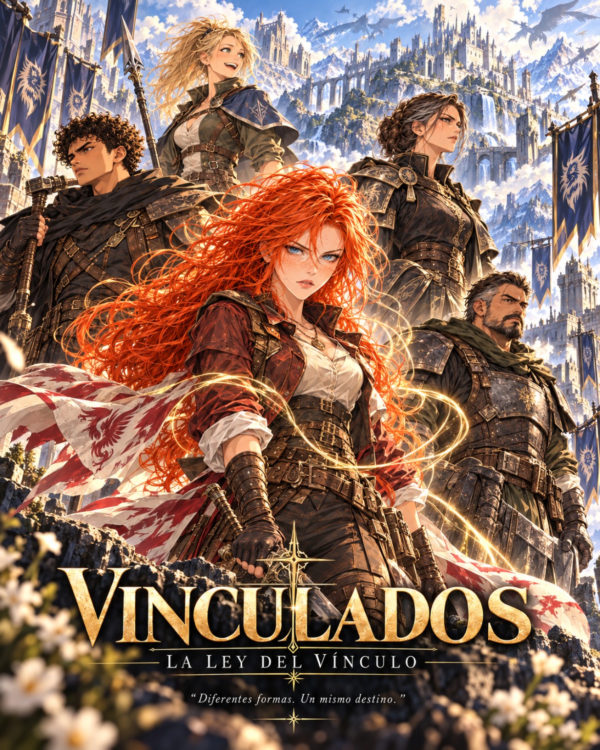 Portada de VINCULADOS: La ley del vínculo, con Seren Vareth y su equipo